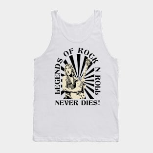 classic legend rock n roll 1970s Tank Top